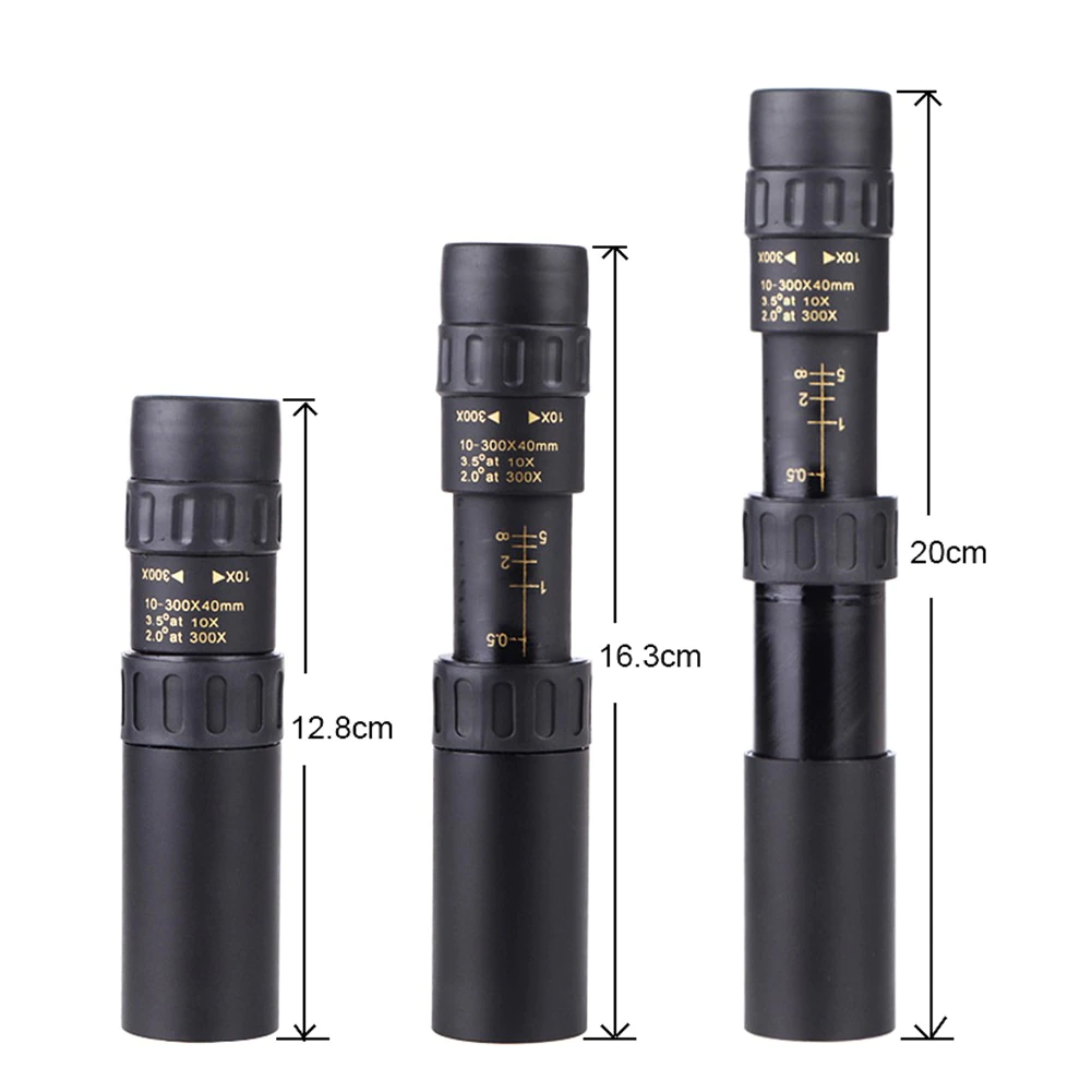 Super Zoom Telephoto Monocular Telescope With Night Vision