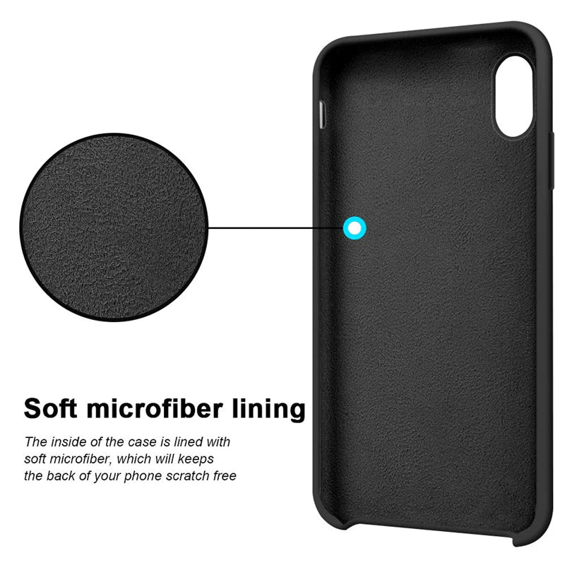 Silicone Case Cover 2020 for All Iphones MODEL with LOGO