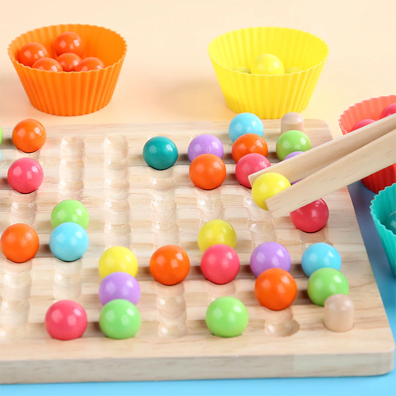 Kids Wooden Training Board for Early Child Development