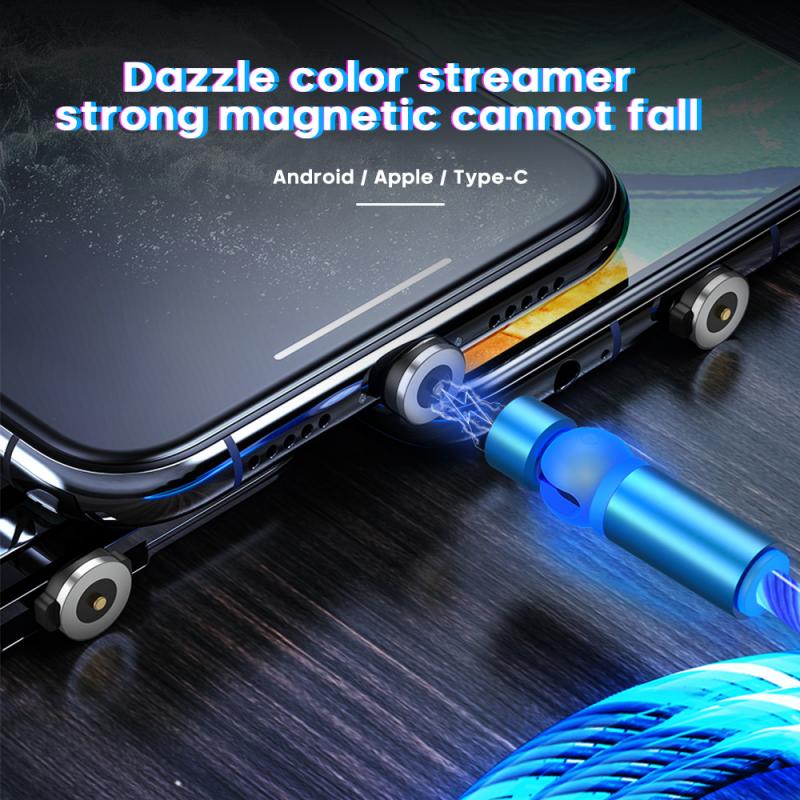 Glowing Cable Mobile Phone Fast Charging Cables for all Types of Smartphone