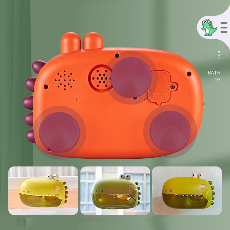 Dinosaur Bubble and Musical Bathtub Machine