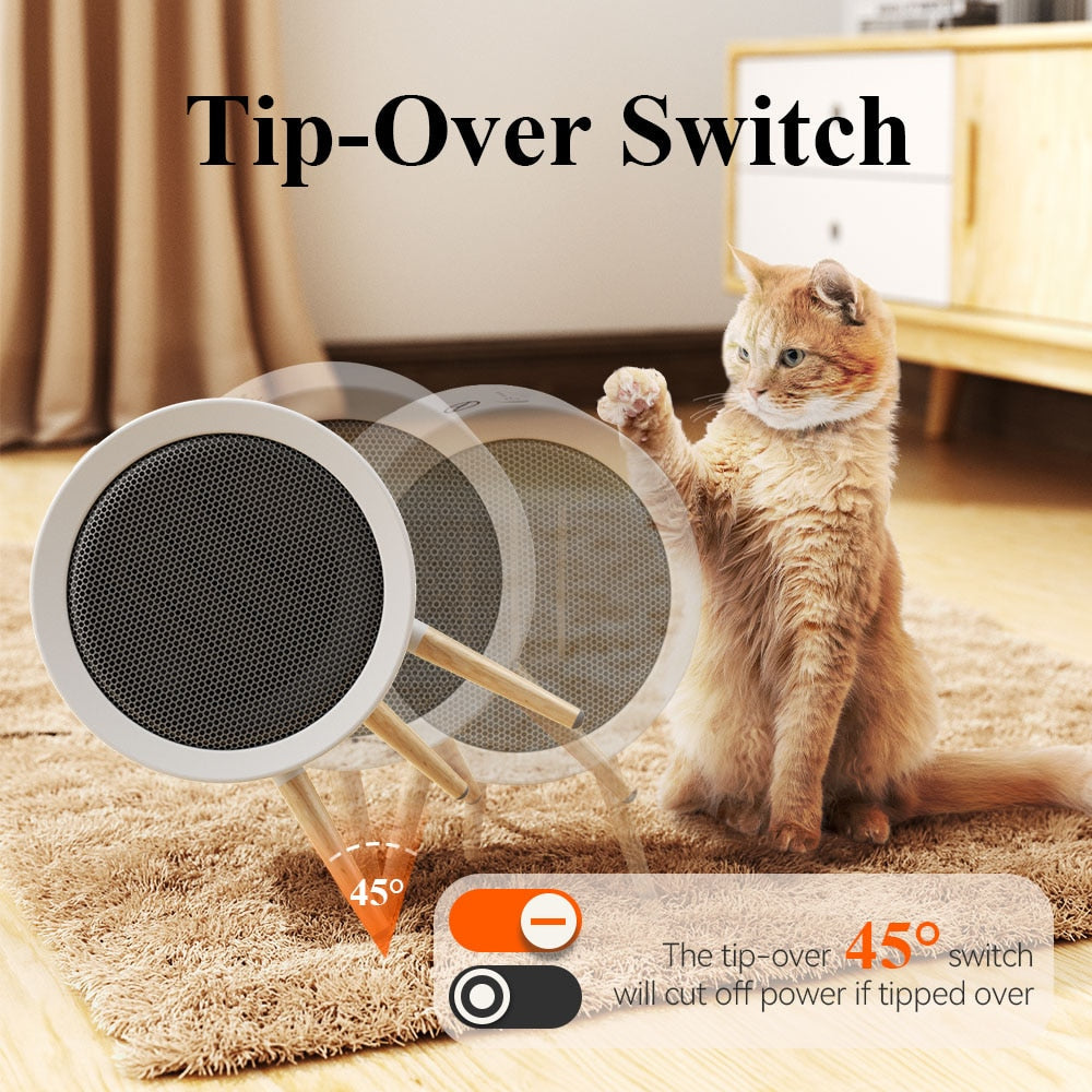 Energy Saving Electric Portable Heater Home And Living Unique Design Fan Heater Room Electric Heater Mini Fast Heating Ceramic Heater With Overheat Protection