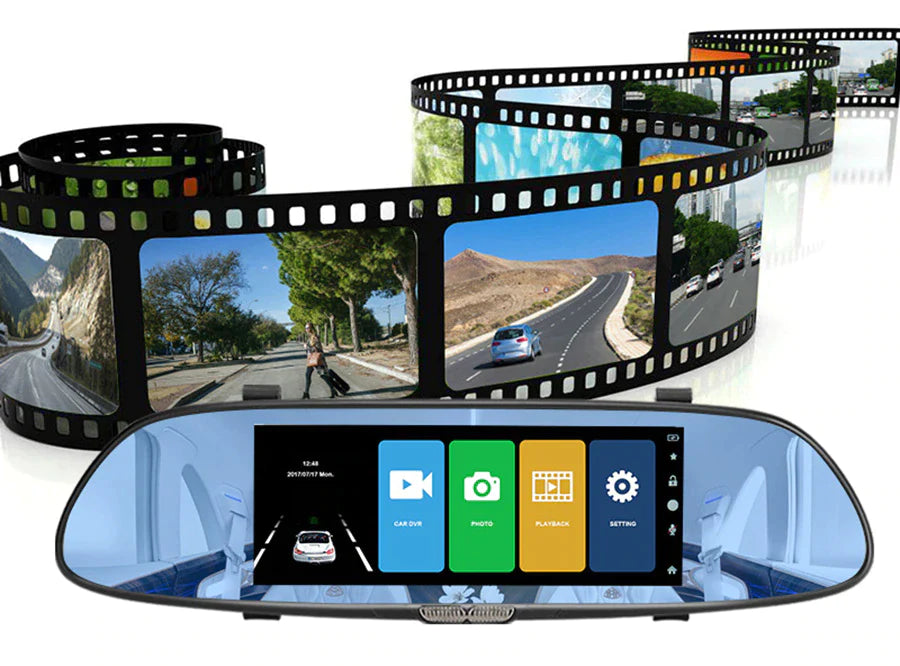 Full HD 1080P Car DashCam DVR Dual Lens