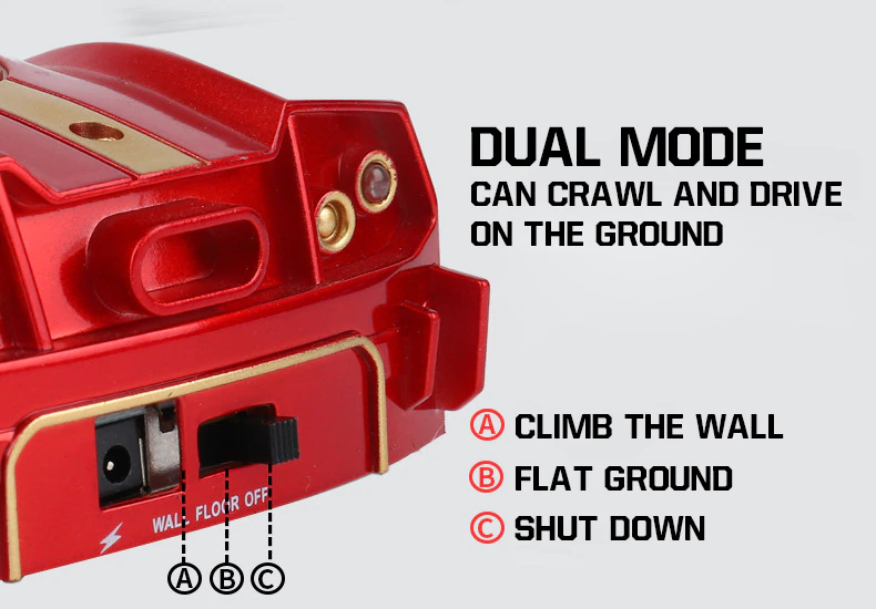 Anti-Gravity Remote-Controlled Drift Racing Car 360 Rotating Stunt RC Car Antigravity Machine Auto Toy Cars With Remote Control