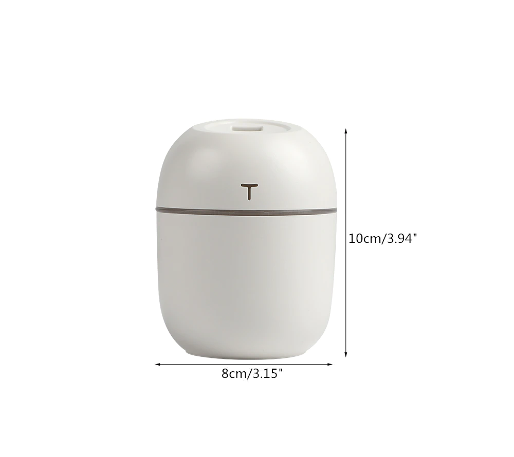 Ultrasonic Mini Air Humidifier & Oil Diffuser