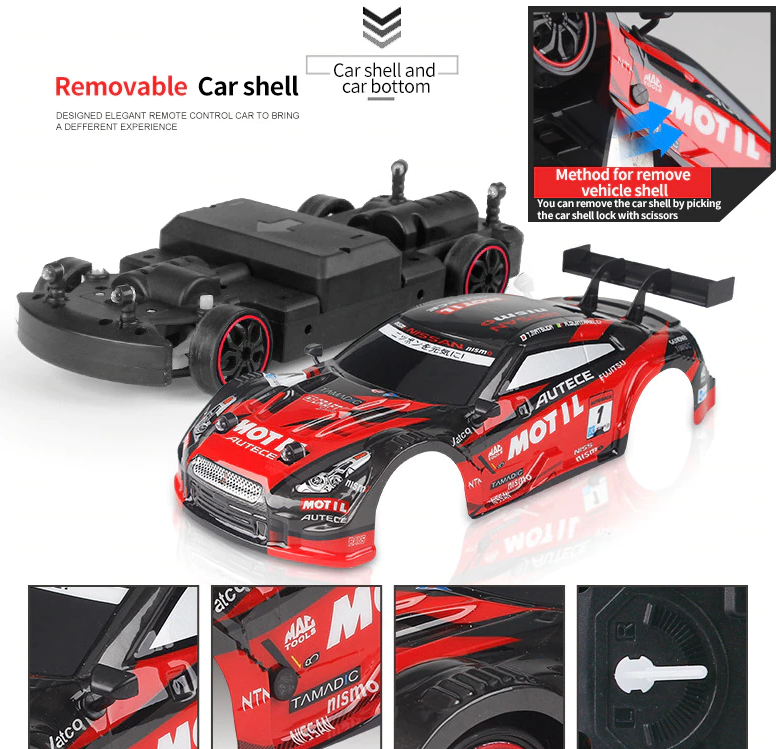4WD Remote Control Drag Racing Drift Car