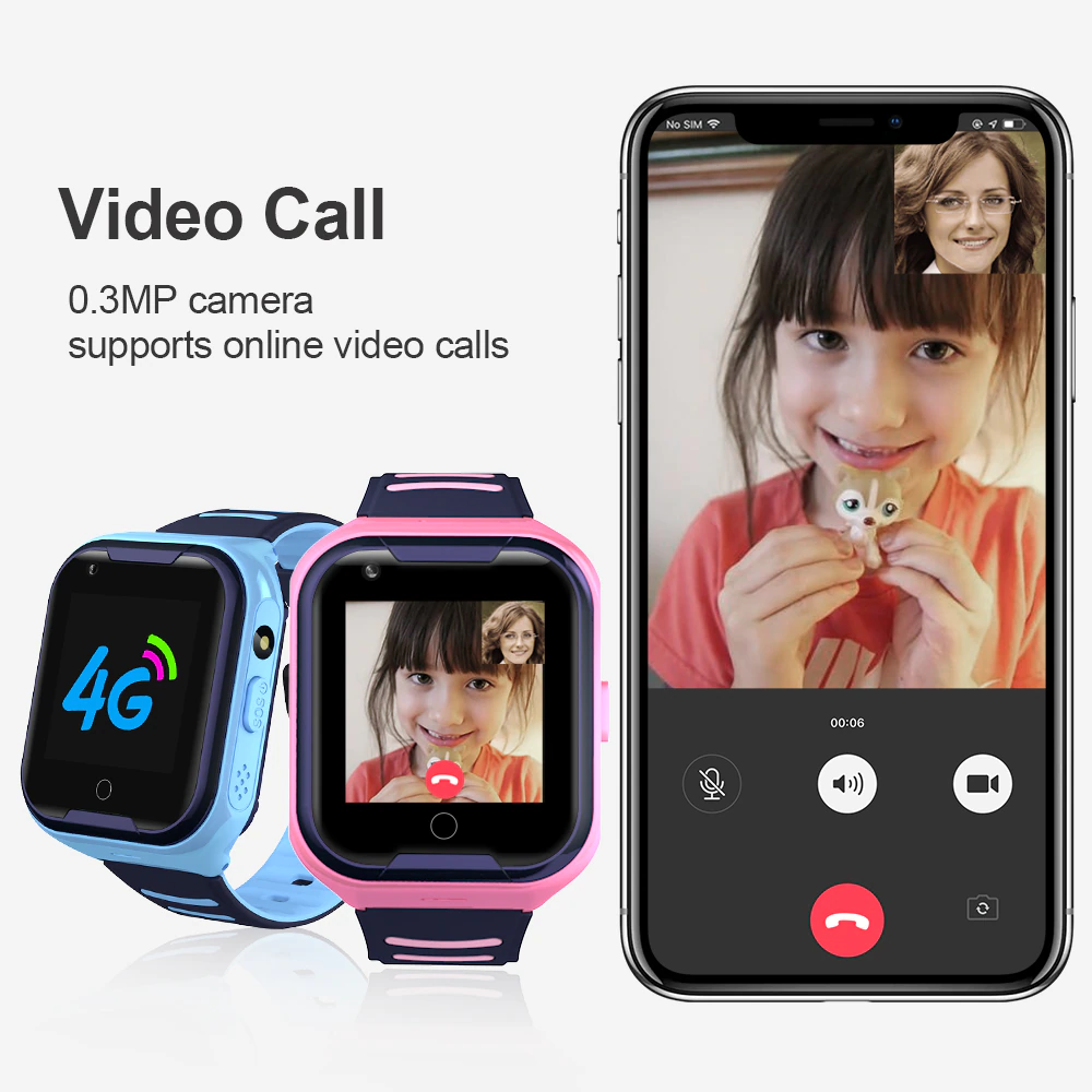 GPS Tracker Kids Smart Watch