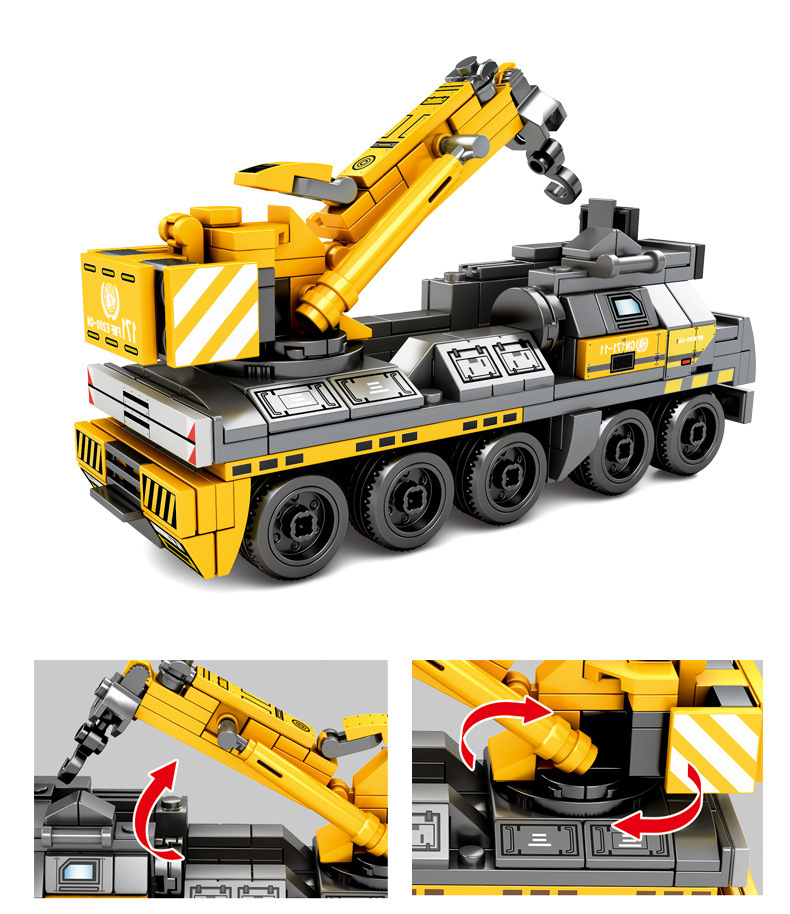 Cargo Truck Model Building Blocks
