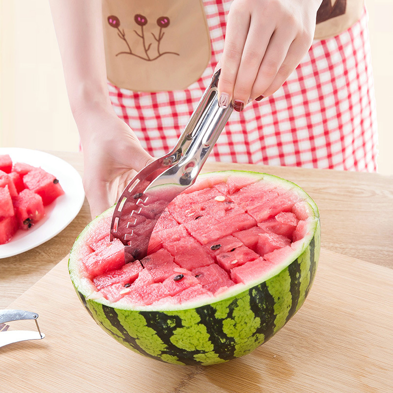Watermelon Slicer Fruit Cutter Knife Premium Stainless Steel