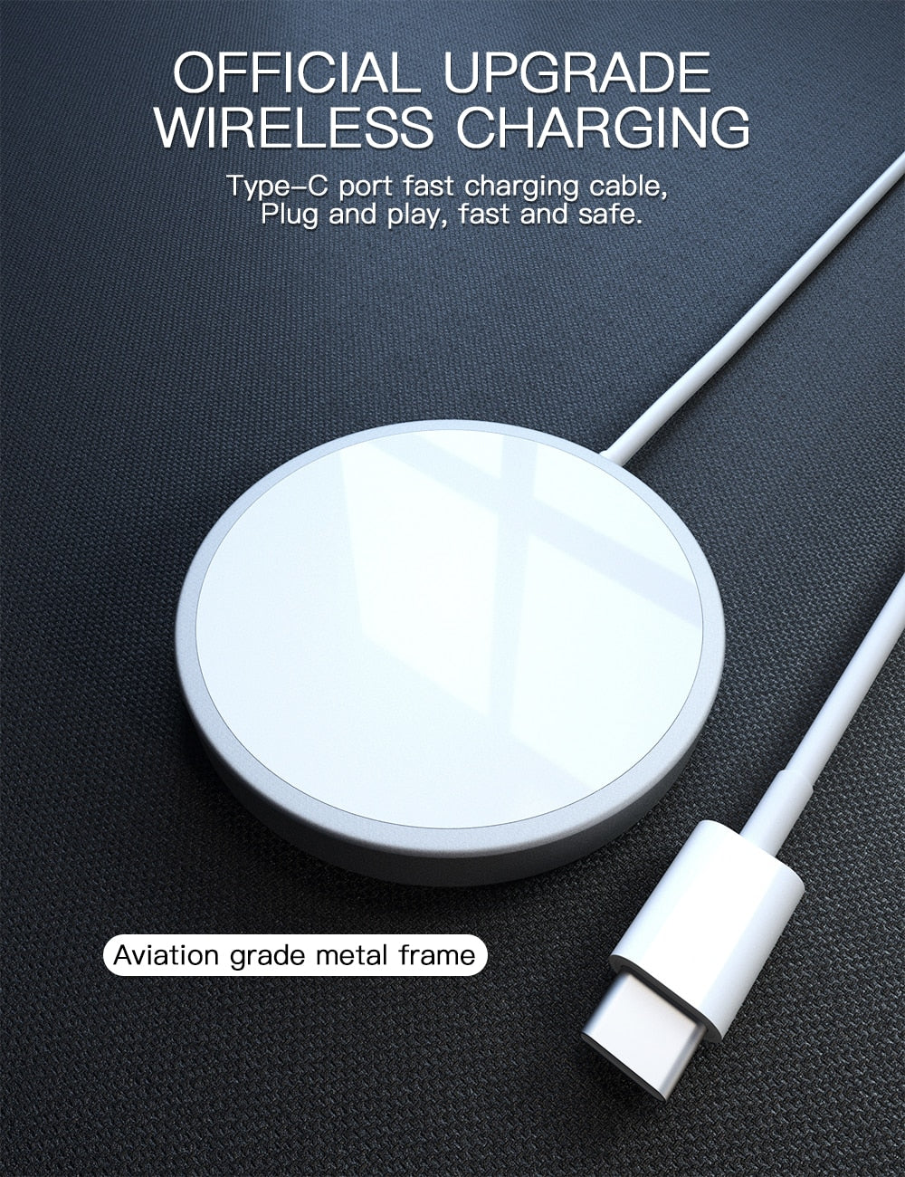 Magnetic Wireless Charger For iPhone 12 Pro Max Magsafe Charger 15W Fast Charging