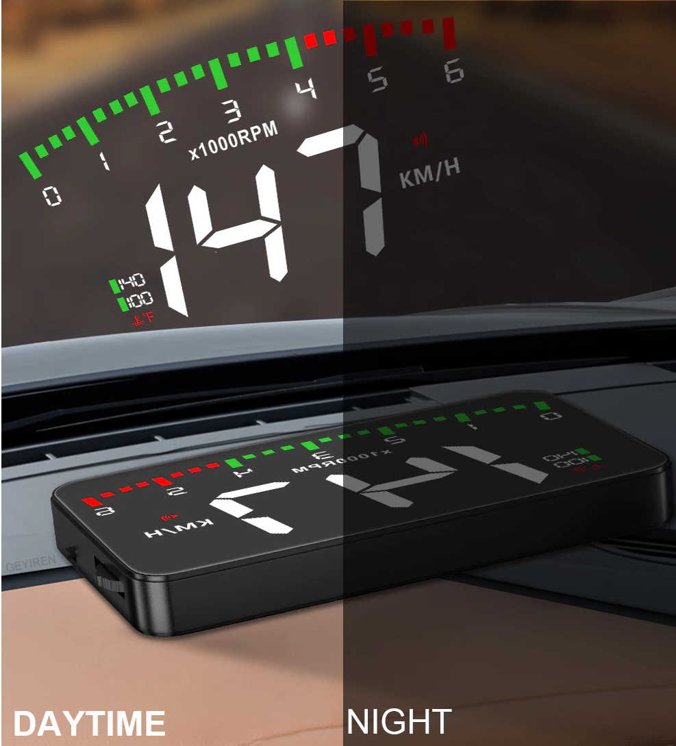 Auto EOBD OBD2 Head Up Display