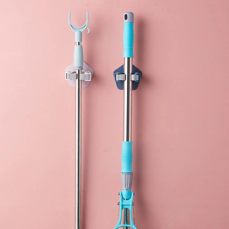Wall Mounted Mop Organizer