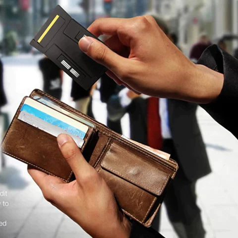 Portable Card Shaver Pocket Safety Razor