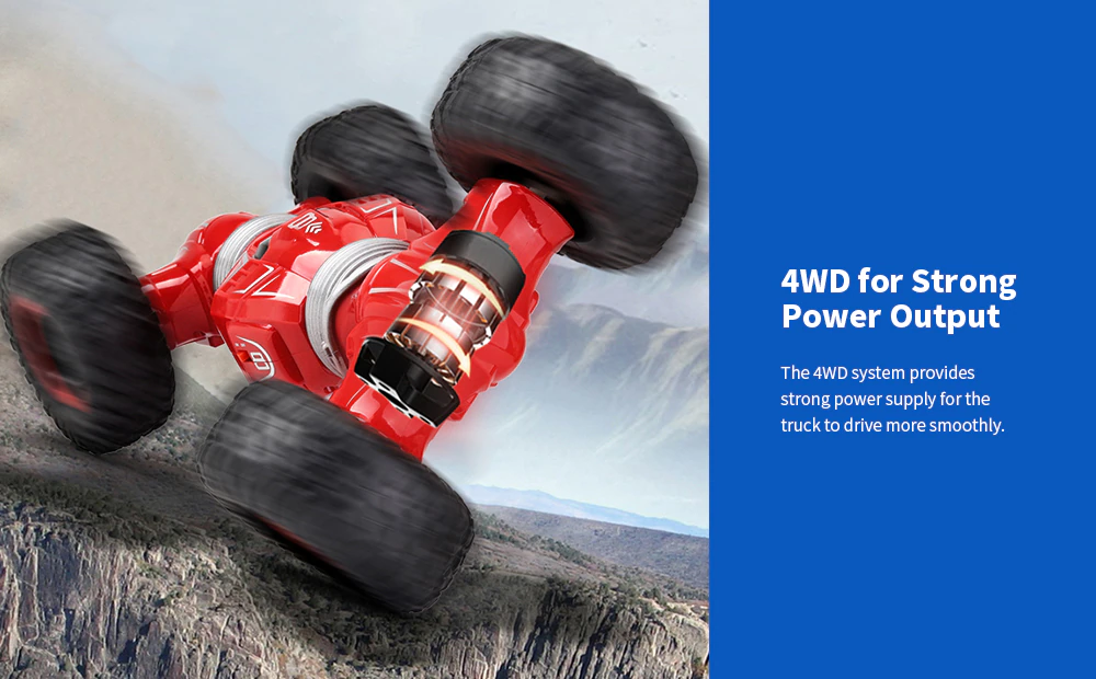 4WD Remote Control High Speed Twist-Desert Off Road RC Car Buggy on Road Drift Car