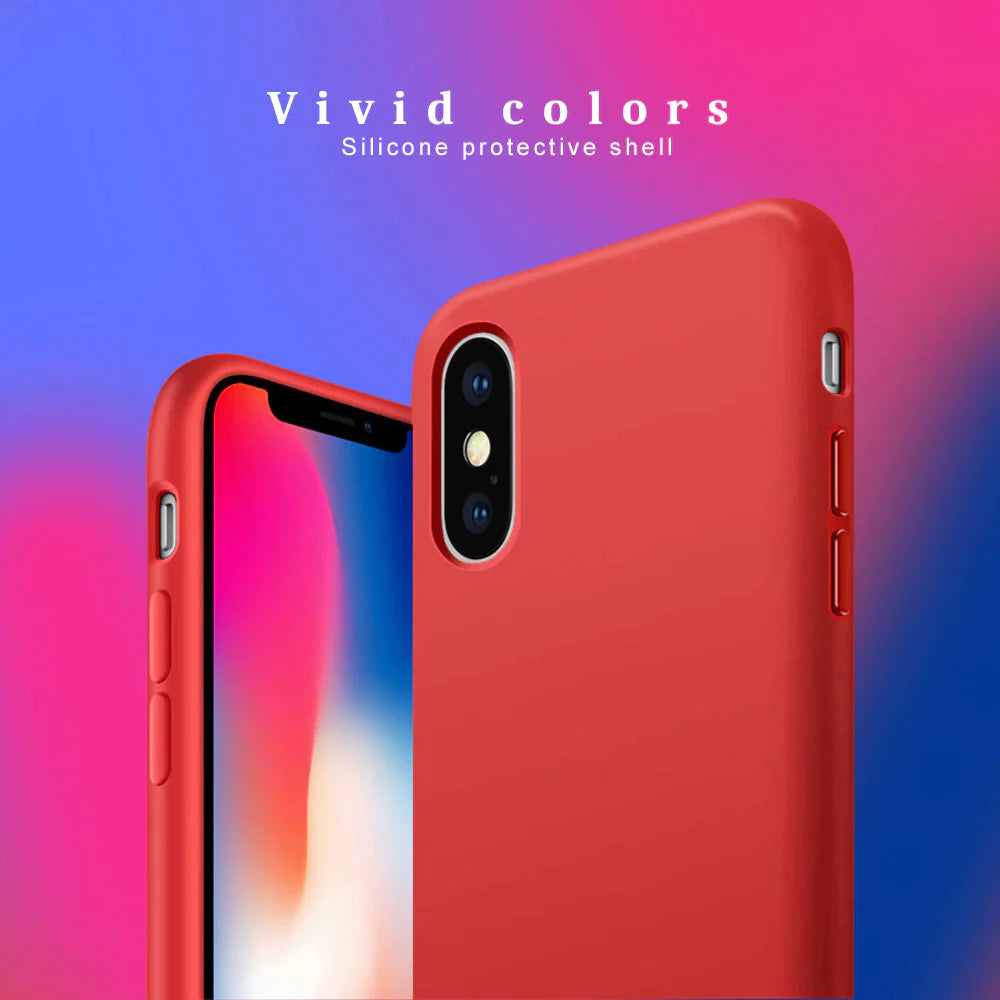 Silicone Case Cover 2020 for All Iphones MODEL with LOGO