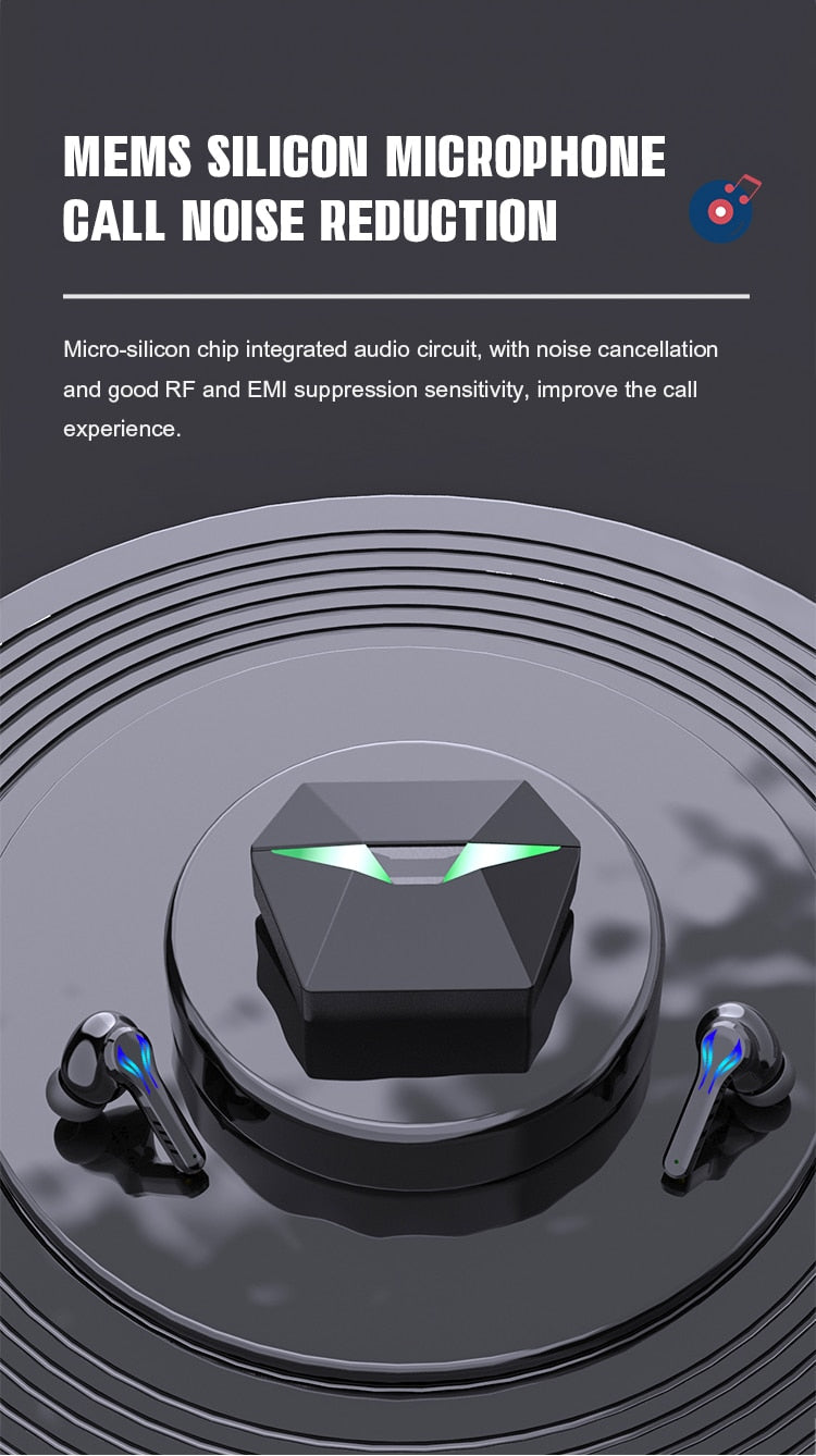 LED Display Bluetooth Wireless Earbuds With Power bank 9D & Surround Sound Professional Ergonomic Stereo With Noise Cancellation True Wireless Earbuds Earphones Headphones Headset