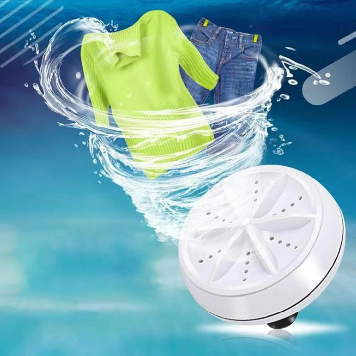 Mini Portable Ultrasonic Washing Machine