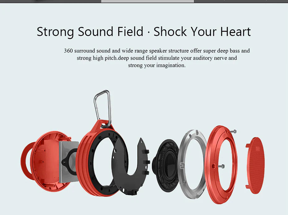 MIFA F10 Waterproof Wireless Bluetooth Portable Speaker
