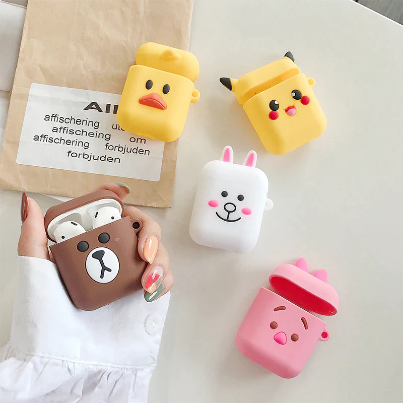 Cartoon Airpods Charging Case
