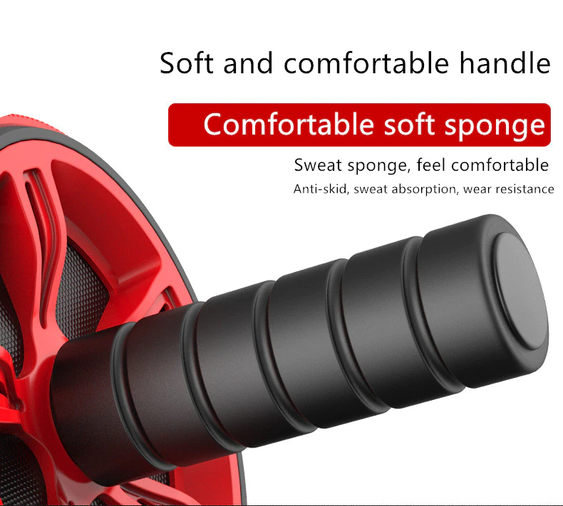 Abdominal Roller Exercise Wheel Muscle Trainer for Fitness Abs Core Workout Abdominal Muscles Training Home Gym Fitness Equipment