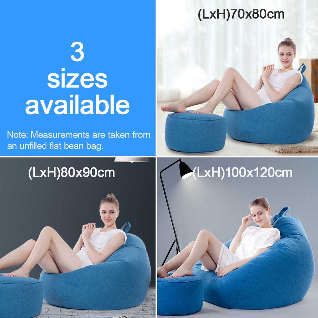 Soft Giant Bean Bag Chair For Kids And Adults (No filling)