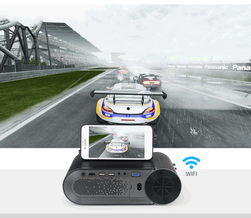 Portable Multi-Screen Video Beamer
