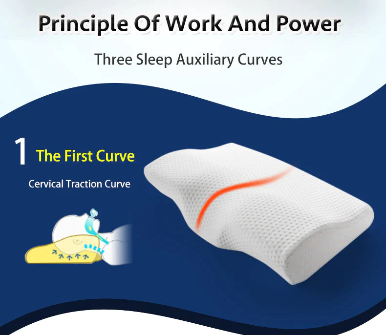 Orthopedic Neck Memory Foam Pillow