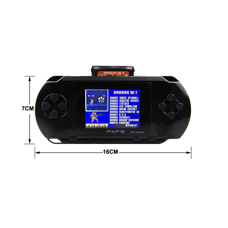 PXP3 Retro Game Console With 150 Games