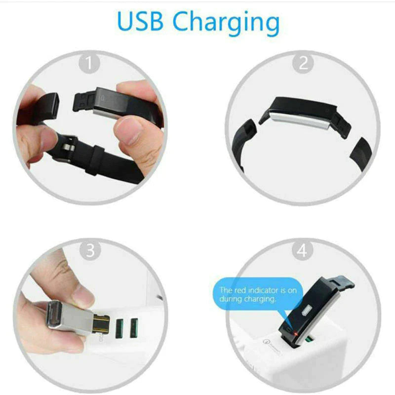 ID115 Plus Smart Watch Fitness Activity Tracker