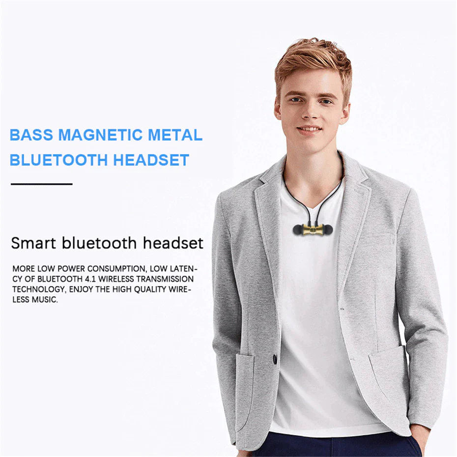 Magnetic Wireless Bluetooth In-Ear Earphones