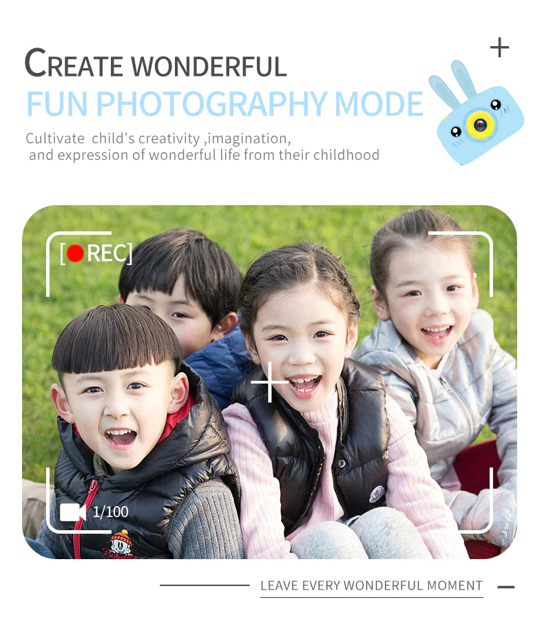 Portable Kids Mini Camera Full HD 1080P