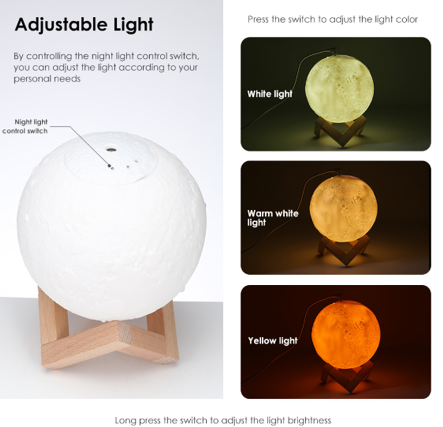 Moon Lamp Air Humidifier & Diffuser