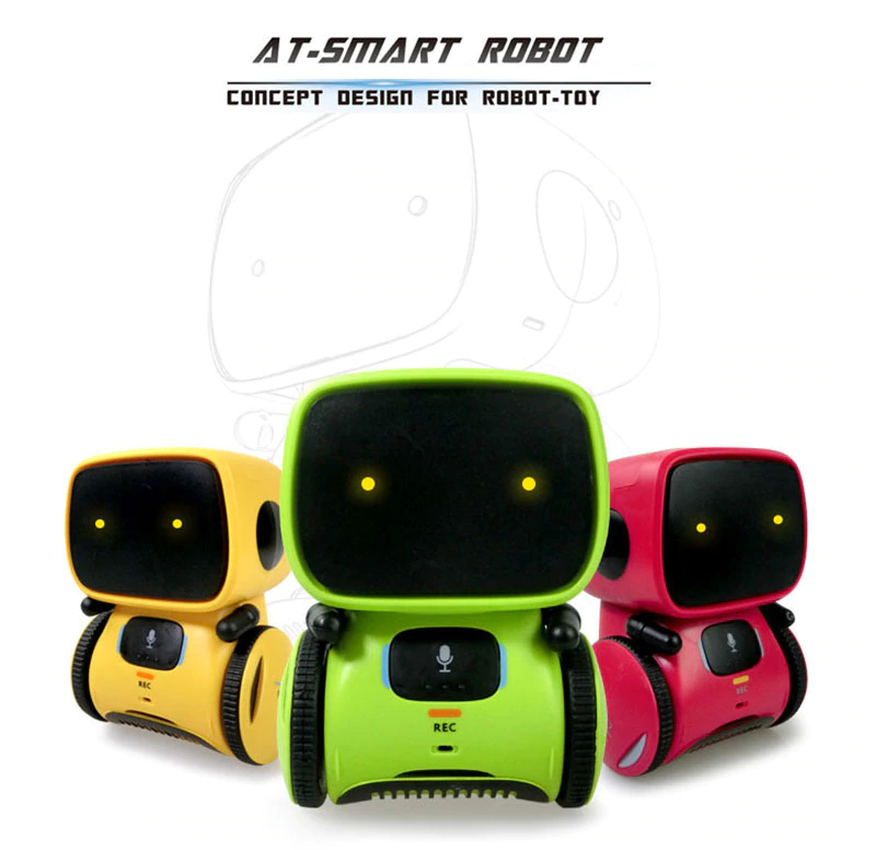 Interactive Voice Command Touch Control Smart Robot