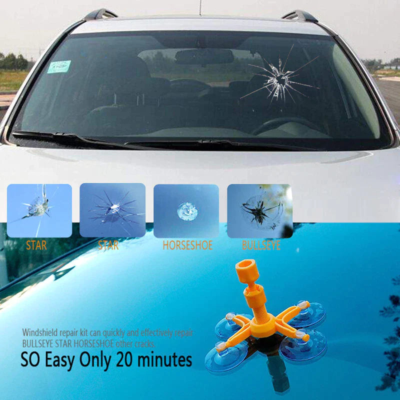 Glass Crack Repair Kit
