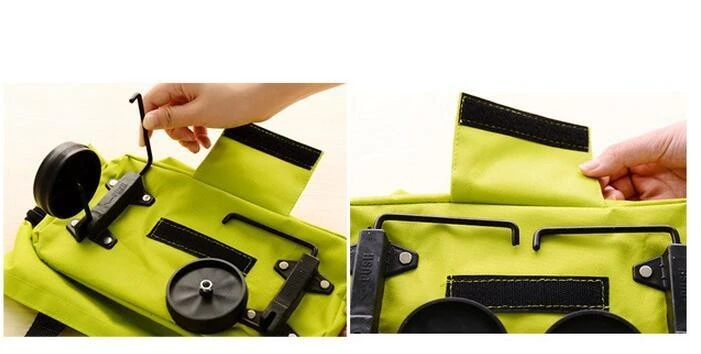New Portable Foldable Shopping Bag with Wheels