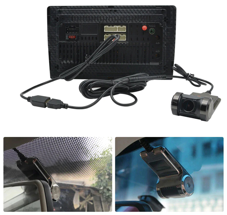 Multimedia Player with ADAS Dvr FHD 1080P Car Dash Camera