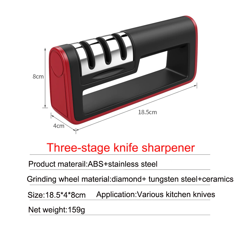 Professional 3 Stages Knife Sharpening Tool