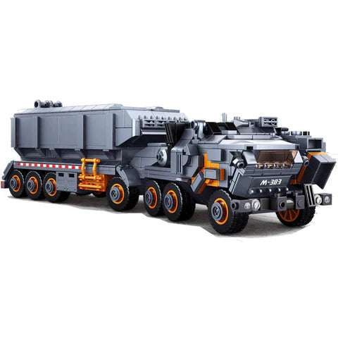 Military Truck Model Building Blocks