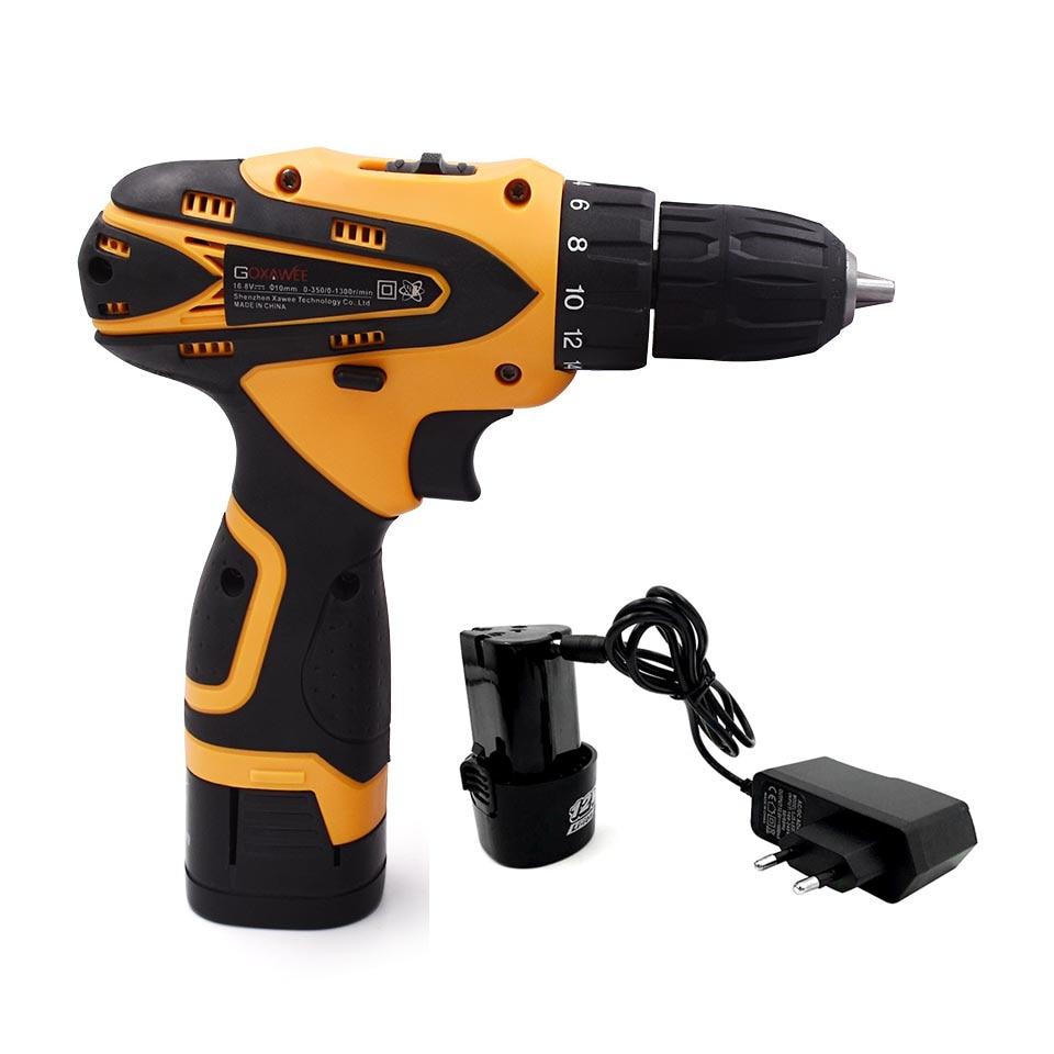 21V 3 in 1 Electric Cordless Hammer Drill New brushless Battery drill Cordless drill screwdriver battery Electric screwdriver Lithium battery Electric Tools