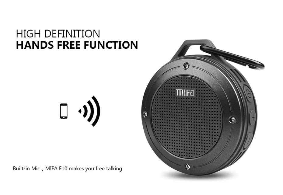 MIFA F10 Waterproof Wireless Bluetooth Portable Speaker