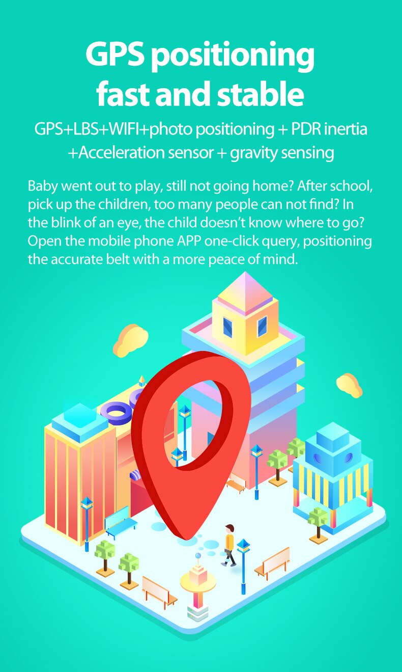 Kids Smart Watch 4G GPS WIFI SOS