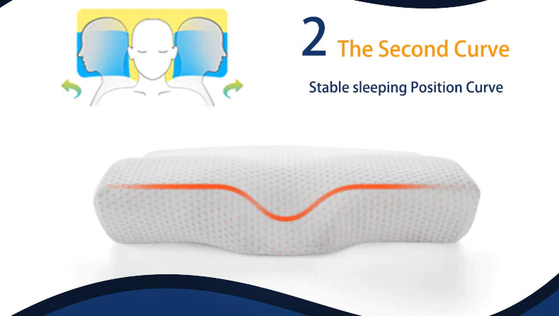 Orthopedic Neck Memory Foam Pillow