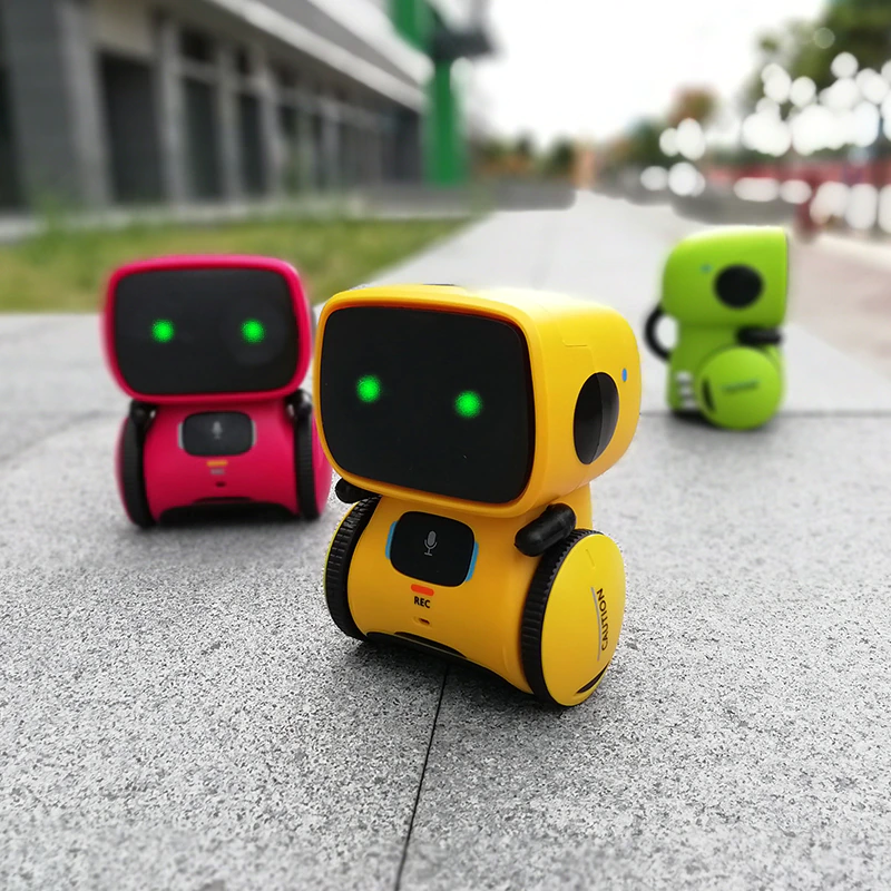 Interactive Voice Command Touch Control Smart Robot