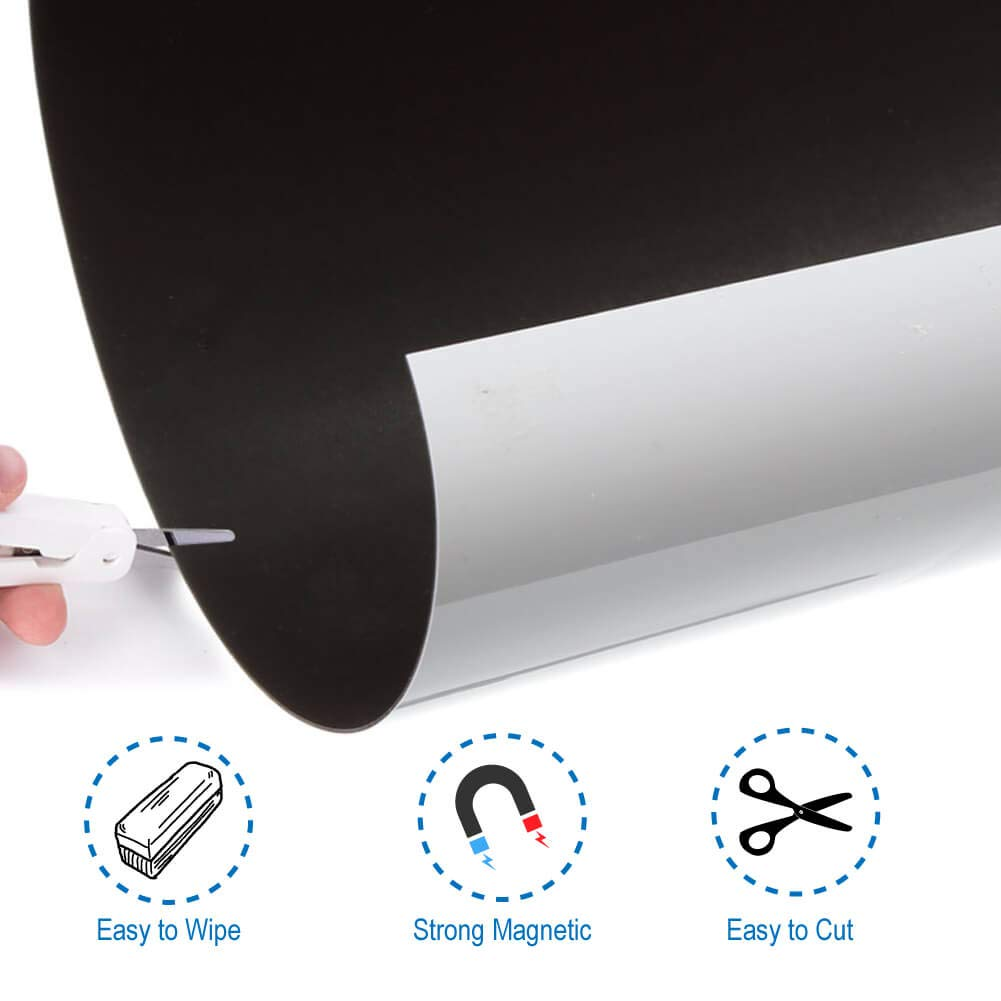 A4 Magnetic Refrigerator White Board Soft Home Office Kitchen Flexible Pad Fridge Stickers Magic Memo Message Board