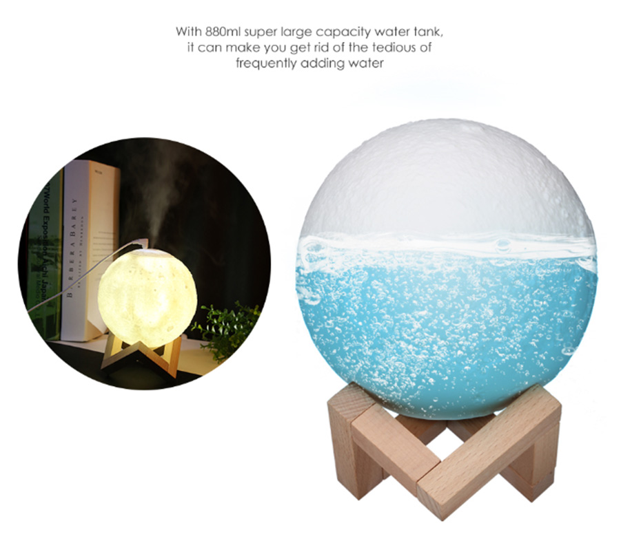 Moon Lamp Air Humidifier & Diffuser