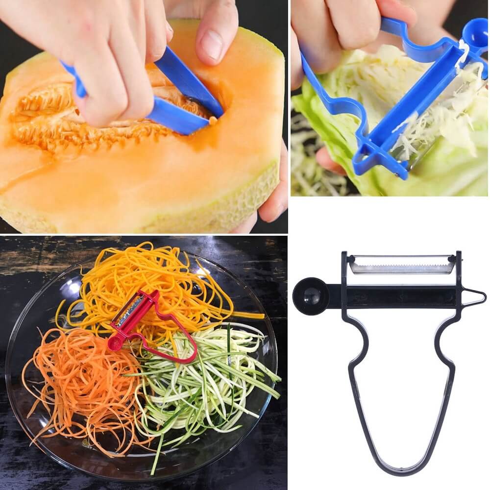 Magic Trio Slicer Shredder & Peeler (3 Pcs)