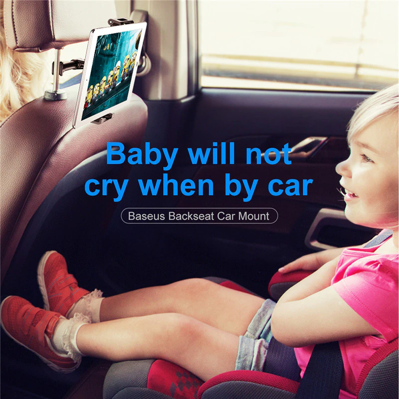 Universal Car Headrest Mount Tablet Holder