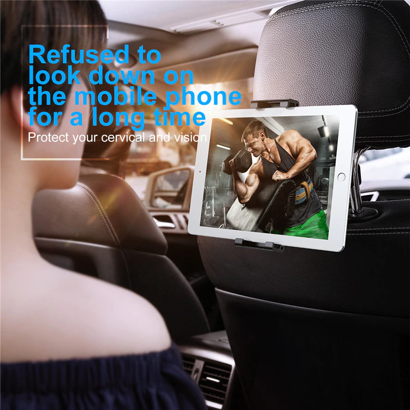 Universal Car Headrest Mount Tablet Holder