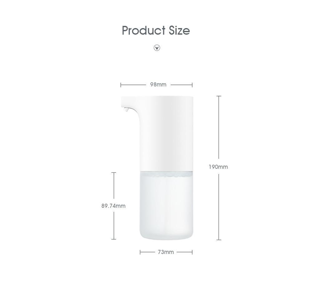 Automatic Foaming Soap Dispenser For Bathroom & Kitchen With USB Charging White High Quality ABS Material