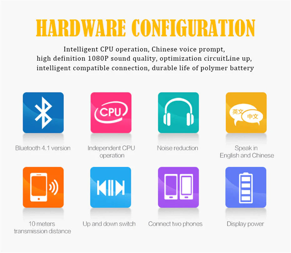 Magnetic Wireless Bluetooth In-Ear Earphones